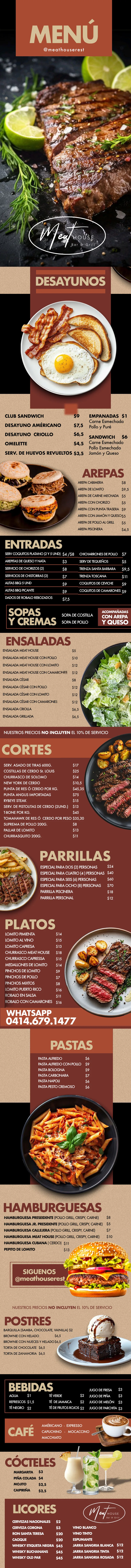 Menú Digital del Restaurante